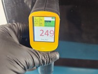 Drzwi tył lewe Dodge Caliber HB 5d czarny PXR