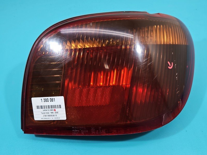 Lampa tył prawa Toyota Yaris I HB