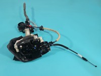 Zamek przód lewy AUDI A8 D4 4H EUROPA Zamek 9+3pin, dociąg 2pin / Z dociągiem, przyklejone mocowanie linki dociągu. 4F0837059