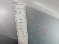 Błotnik przód prawy Audi A4 B6 srebrny LY7W