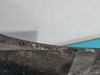 Błotnik przód lewy AUDI A4 B8 czarny lz7l