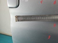 Drzwi przód prawe Citroen Berlingo I 5d srebrny EZR