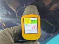Błotnik przód lewy Audi A4 B6 granatowy LY5K
