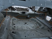 Pas tylny podłoga wanna bagażnika Volvo S90 II 16- sedan