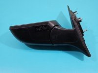 Lusterko lewe pin HYUNDAI i20 II 14-20 HB srebrny RYS 5d europa