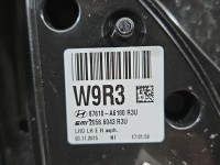 Lusterko lewe pin Hyundai I30 II 12-16 HB 5d kolor niebieski europa