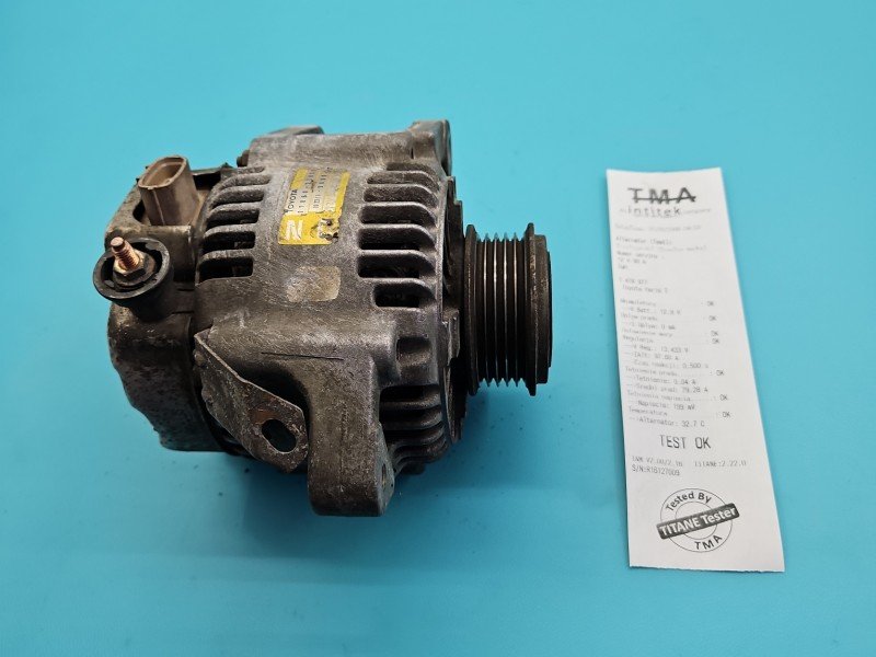 TEST Alternator Toyota Yaris I 27060-33020 1.4 D4D TEST Alternator Toyota Yaris I 27060-33020 1.4 D4D