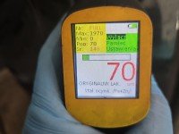 Błotnik przód lewy Seat Altea czarny LC9Z