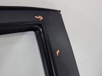 Drzwi tył prawe Kia Rio IV 16-23 HB 5d czarny ABP