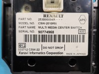Przełącznik radia nawigacji panel Renault Megane III 253B00004R