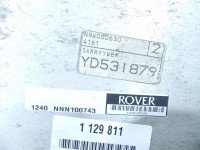 Komputer Sterownik silnika Rover 25 1.4 16v NNN100743