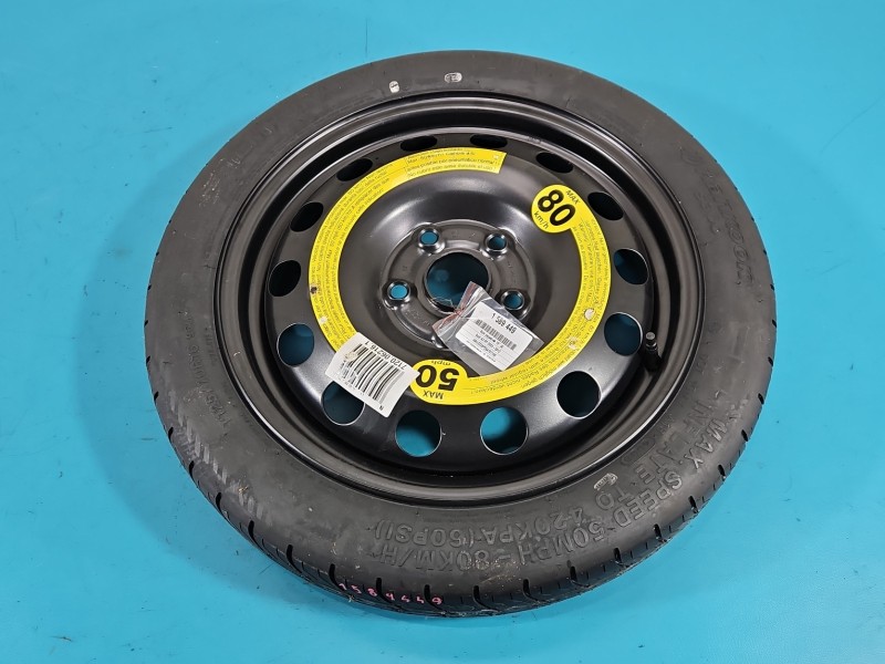Koło zapasowe 16" dojazdowe dojazdówka Audi A3 8P Rozstaw śrub: 5x112, Hankook, Waga produktu z opakowaniem jednostkowym: 10...
