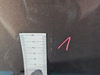 Drzwi tył lewe Renault Scenic III HB 5d brązowy TECNB