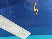 Maska przednia Audi A4 B7 niebieski