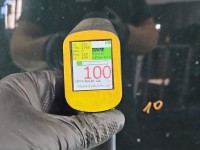 Maska przednia Audi A8 D3 czarny LZ6E