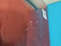 Zderzak przód Skoda Fabia I bordowy LF3T