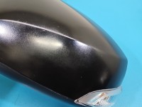 Lusterko lewe Renault Fluence czarny, malowana, elektryczny, Europejska, 10pin. Malowana obudowa czarny NV676 europa