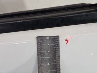 Drzwi tył prawe Honda Jazz III HB 5d biały NH578