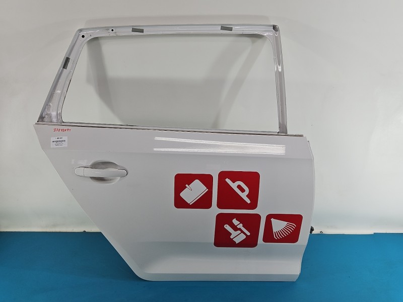 Drzwi tył prawe Skoda Rapid HB 5d LF9E