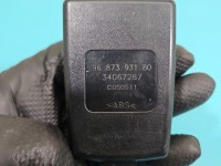 Pas bezpieczeństwa przód prawy pasażera Citroen C3 II 09-16 9687393180, 34090160B