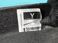 Półka tylna tył bagażnika Nissan Qashqai I J10 06-13