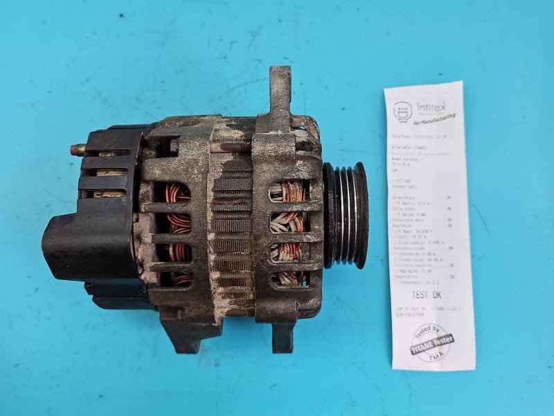 TEST Alternator Hyundai Getz 37300-02550 1.1 12V wiel