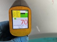 Błotnik przód prawy Toyota Yaris I srebrny