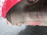 Błotnik tył prawy Fiat Tipo II 15- bordowy 716 ćwiartka