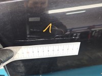 Drzwi tył lewe Opel Zafira B HB 5d Z20R