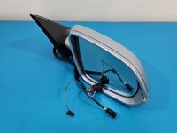 Lusterko prawe AUDI A8 D4 4H Europa /Lakier: LX7Q /14+2+4pin / Asystent/ Składane elektrycznie. europa