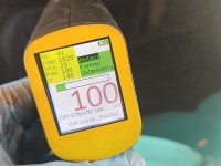 Błotnik przód lewy Peugeot 508 I czarnyEEHD