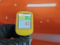 Drzwi tył prawe Renault Captur I HB 5d pomarańczowy BIXNQ