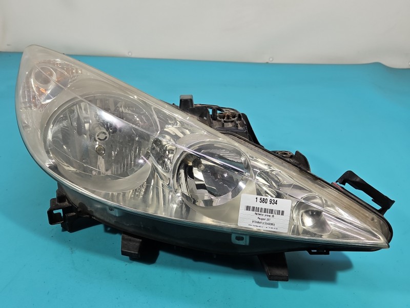 Reflektor prawy lampa przód Peugeot 207 EUROPA 9649986180, 9649986180/01, 89900871