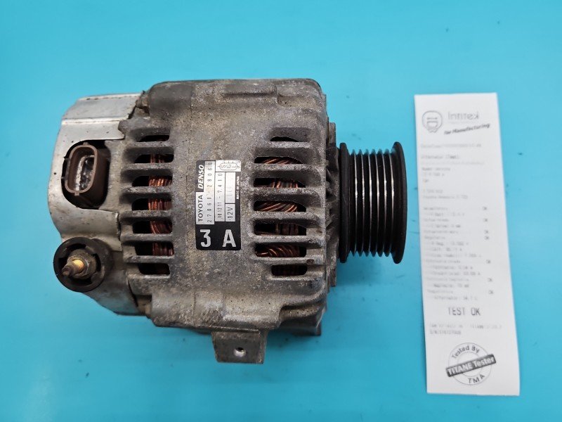 TEST Alternator Toyota Avensis I T22 27060-28060 2.0 vvti (1AZ)