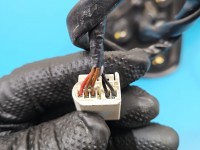 Lusterko lewe Toyota Verso 09- elektryczny, Europejska, Kod lakieru: 1g3, Rysy na obudowie 7 pin europa