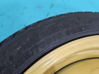 Koło zapasowe 16" dojazdowe dojazdówka Toyota Prius II XW20 03- Rozstaw śrub: 5x100, Bridgestone, TOP1529990, 4J 125/70/R16...