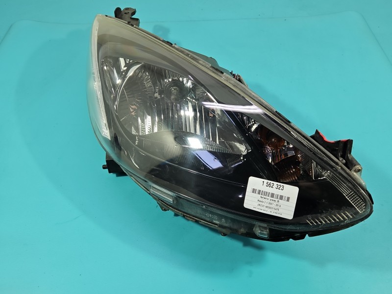 Reflektor prawy lampa przód Mazda 2 II DE EUROPA