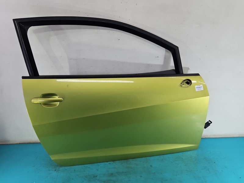 Drzwi przód prawe Seat Ibiza IV 6J 3d seledynowy LS1T