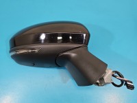 Lusterko prawe Renault Clio V 19- Tekpn Europa /Lakier: Tekpn / 11pin / składane elektrycznie europa