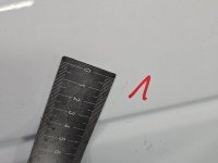 Drzwi tył prawe Land rover Discovery Sport 14- L550 HB 5d biały LRC867 Exterior Paint - Fuji White