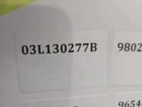 Wtryskiwacz Skoda Rapid 03L130277B 1.6 tdi (CAYB)