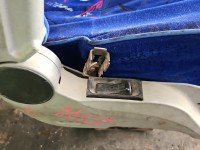 Fotel tył lewy III rząd tylny Vw Transporter T5 3 rząd