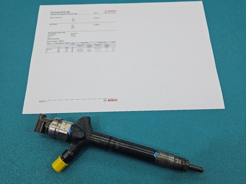 Wtryskiwacz listwa wtryskowa 23670-0R180 Toyota Auris I 2.0 D4D 126KM
