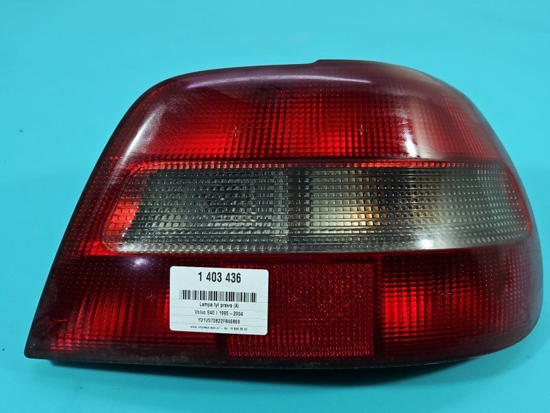 Lampa tył prawa Volvo S40 I V40 sedan