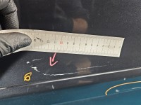 Drzwi tył lewe Ford Galaxy Mk2 06-15 inny 5d Sea Grey