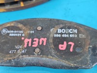 Tarcze hamulcowe przód klocki Hyundai Santa Fe I 2.4 16V średnica 294mm, grubość 25mm,plus klocki Bosch