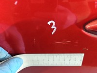 DRZWI PRZÓD LEWE KIEROWCY Renault Clio IV 12-20 5d bordowy TENNP