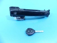 Klamka przód lewa zewnętrzna Toyota Corolla E15 czarny 209