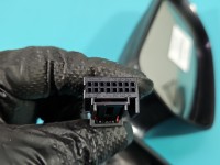 Lusterko lewe Audi A5 8T składane elektrycznie, 10 pin CZARNY LZ9Y coupe europa