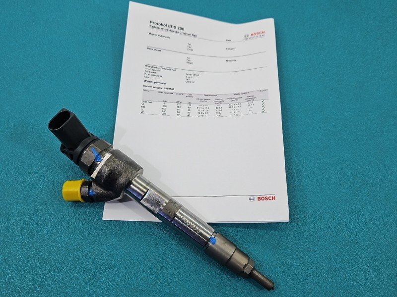 TESTOWANY Wtryskiwacz BMW X3 G01 0445110743, 8514148 2.0d